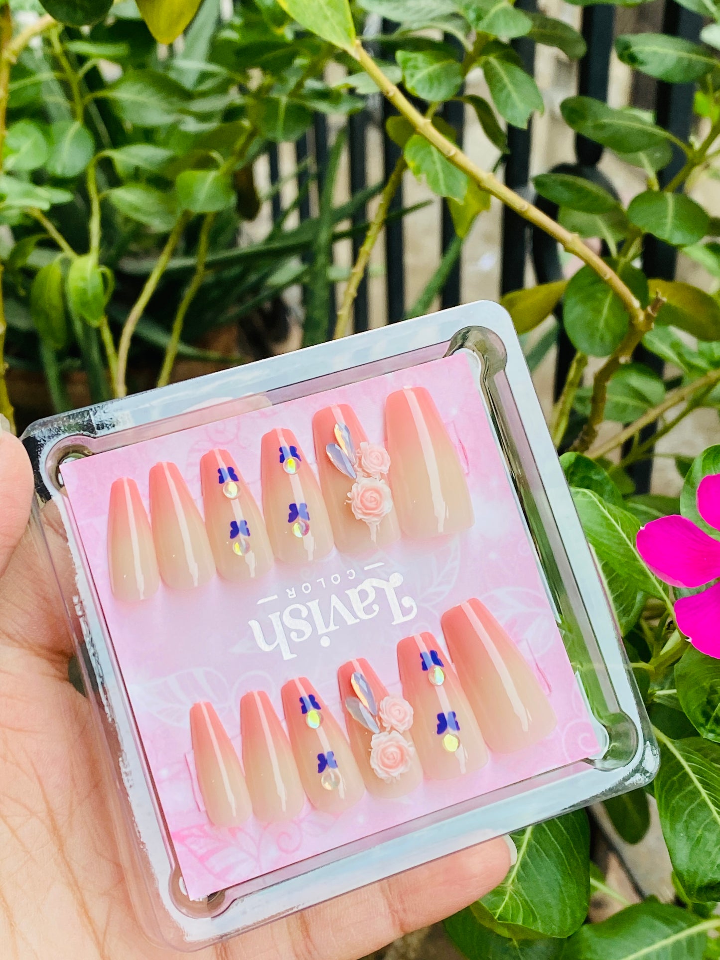Ombre Mix Nails