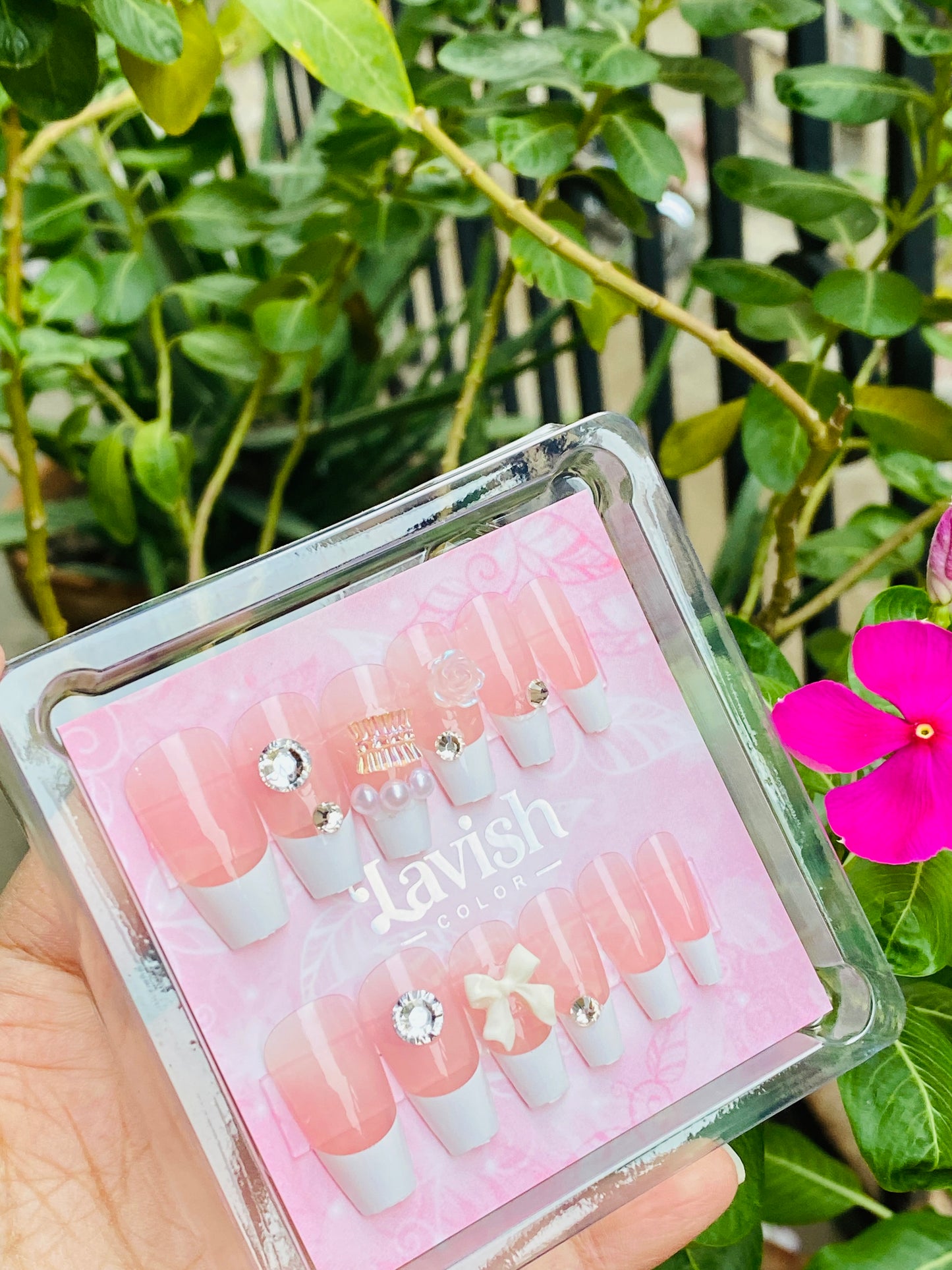 Fancy French Nail