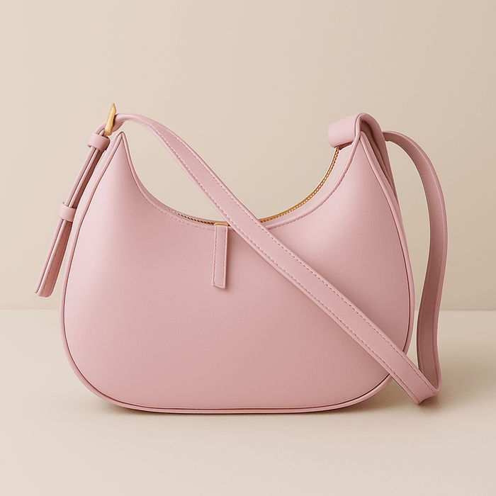 The Crescent Bag - Pink