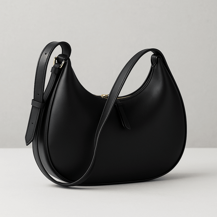 The Crescent Bag - Black