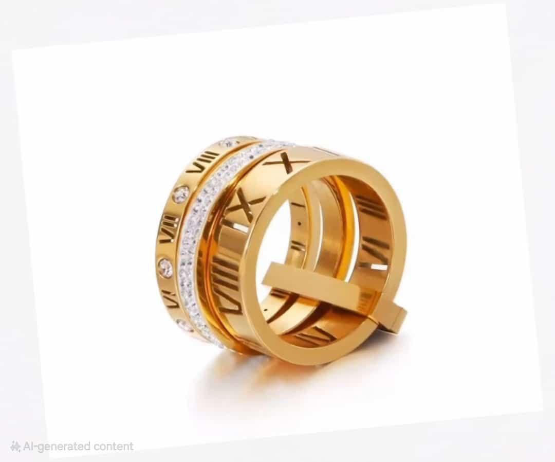 Three Layered Roman Ring