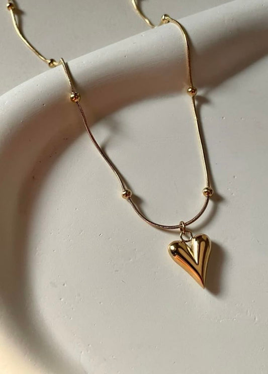 Bubble Heart Chain