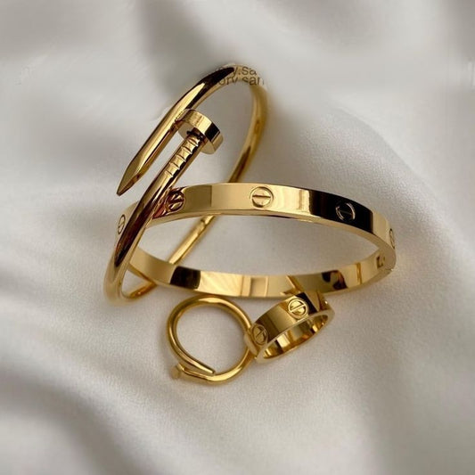 Cartier&Nail HANDCUFF+RING