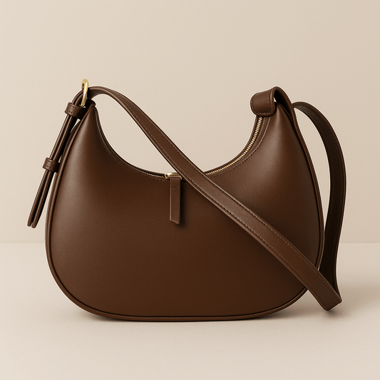The Crescent Bag - Brown