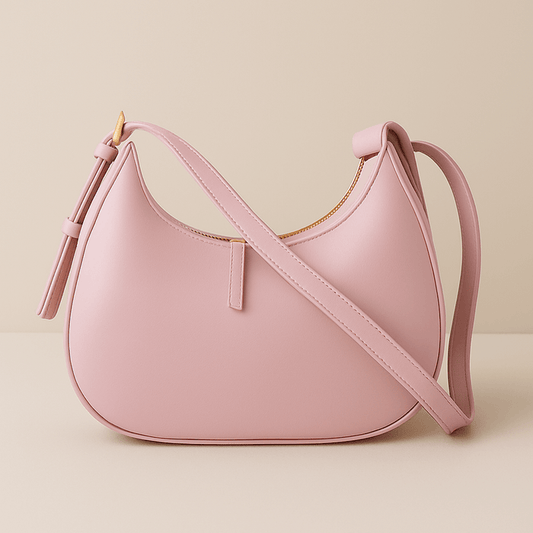 The Crescent Bag - Pink