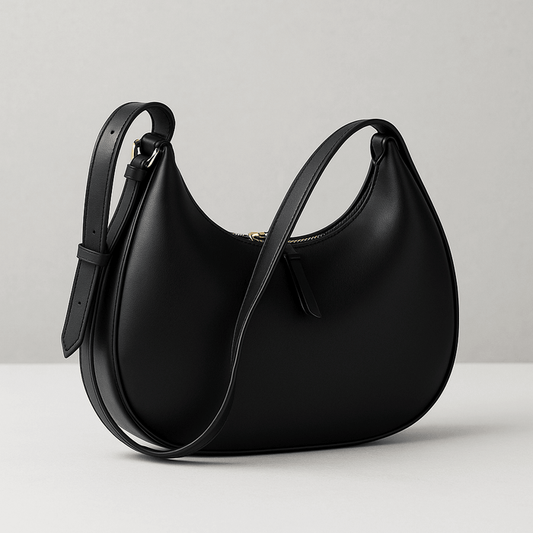 The Crescent Bag - Black