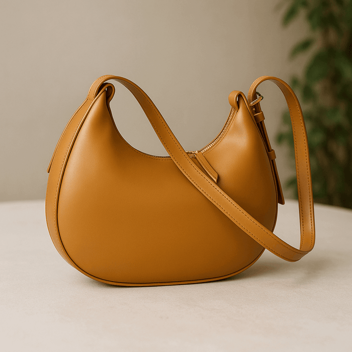 The Crescent Bag - Cramel