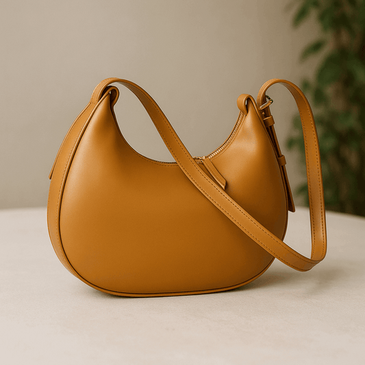 The Crescent Bag - Cramel